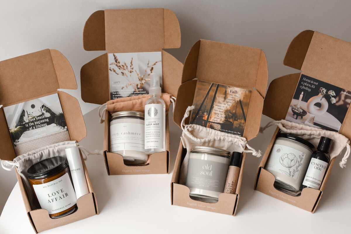 Candle Gift Box Packaging - Luxury Quality