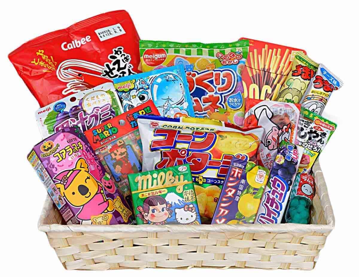 Authentic Japanese Snack Box Subscription - Japanese Candy Mystery Box,  Monthly Candy Box Containing Various Japanese Snacks: Classic Box