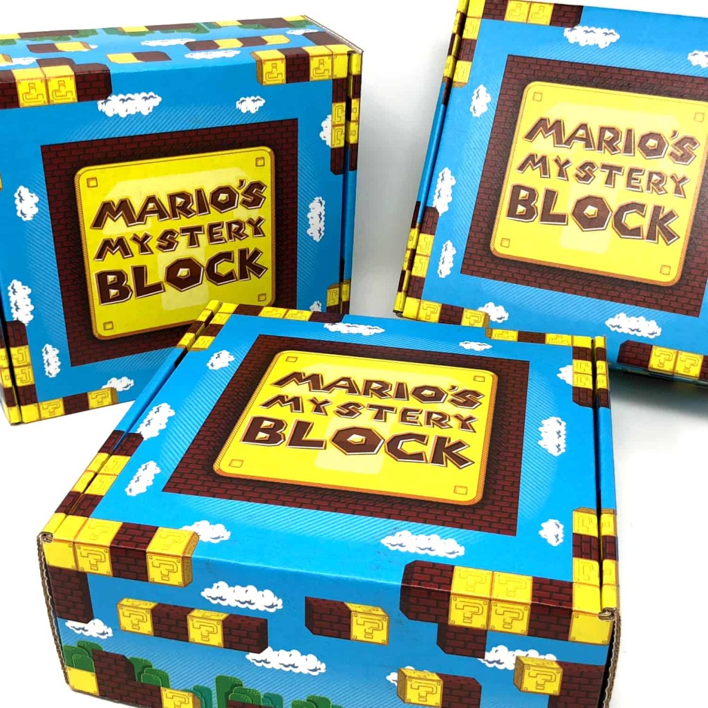 mystery box lego mario
