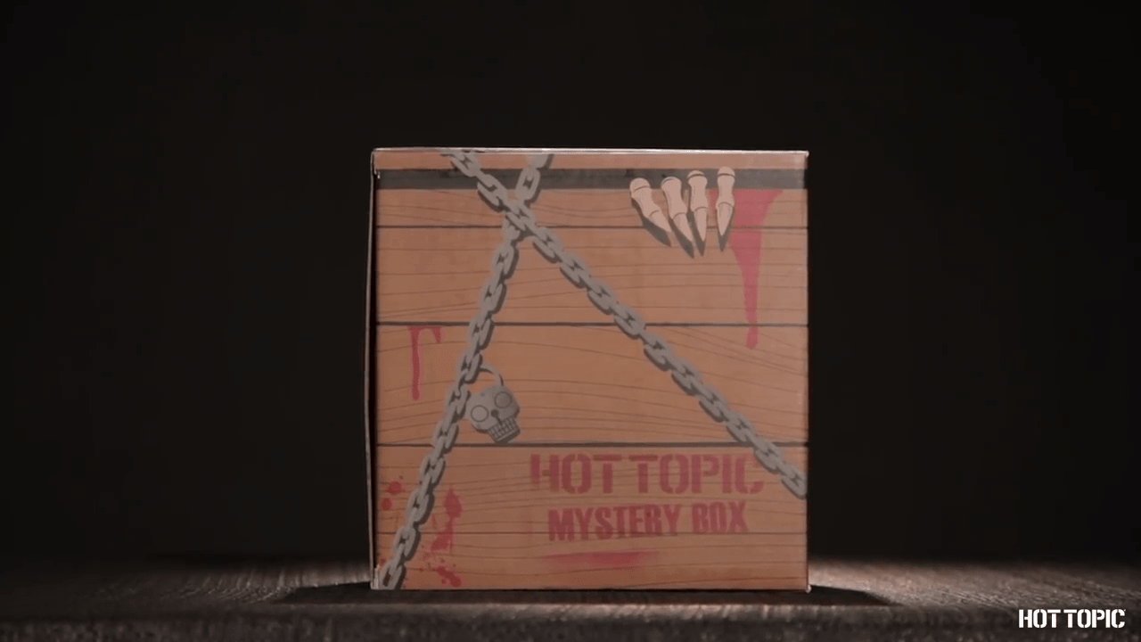 hot topic horror mystery box