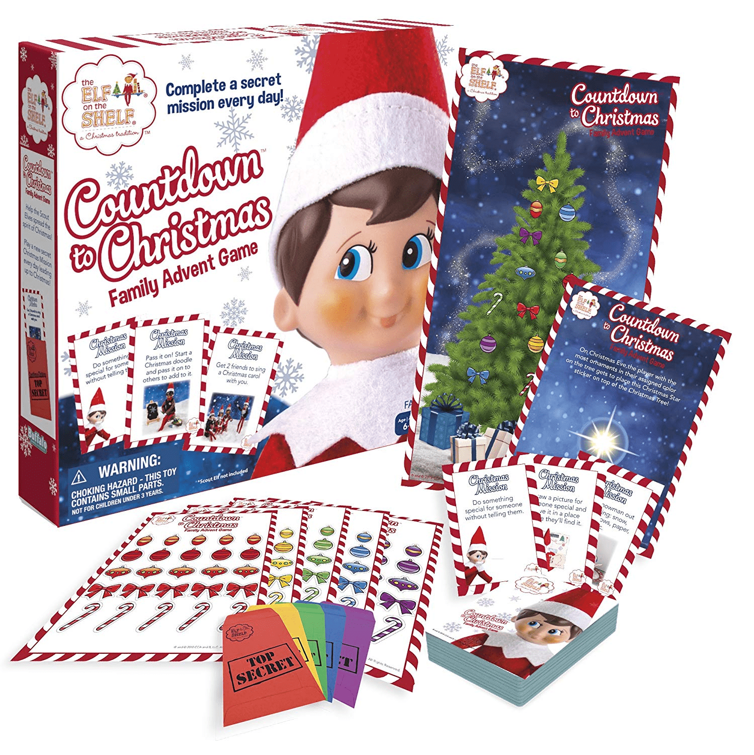 Elf On The Shelf Advent Calendar Top The Best Incredible - Calendar 