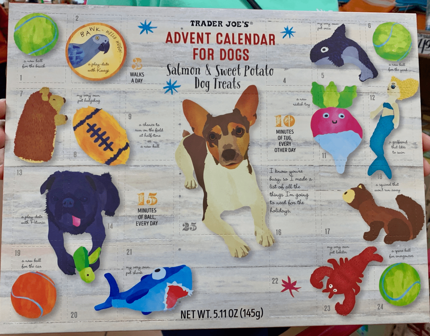 Trader Joe's Dogs Advent Calendar Reviews Get All The Details At Hello