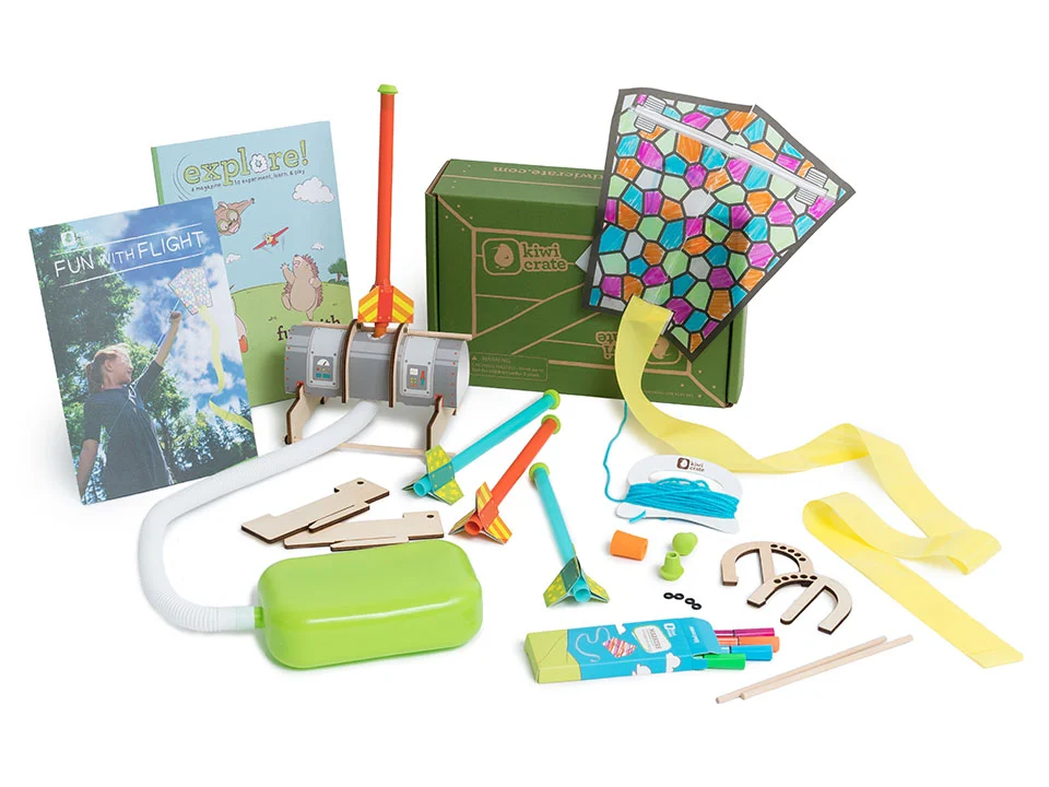 STEM Kiwico Kiwi Crate Classics 5-Pack STEAM & Science Kits for Kids 