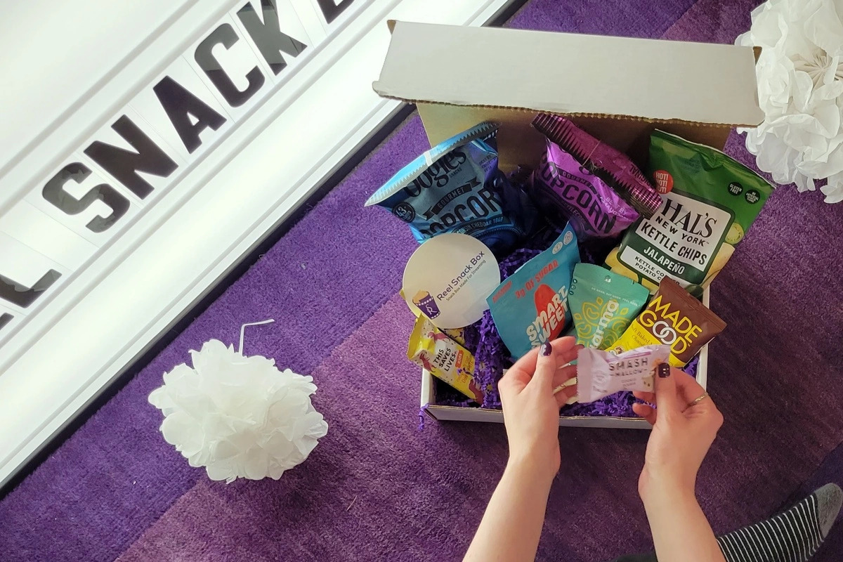 Purple Theme Snack Box