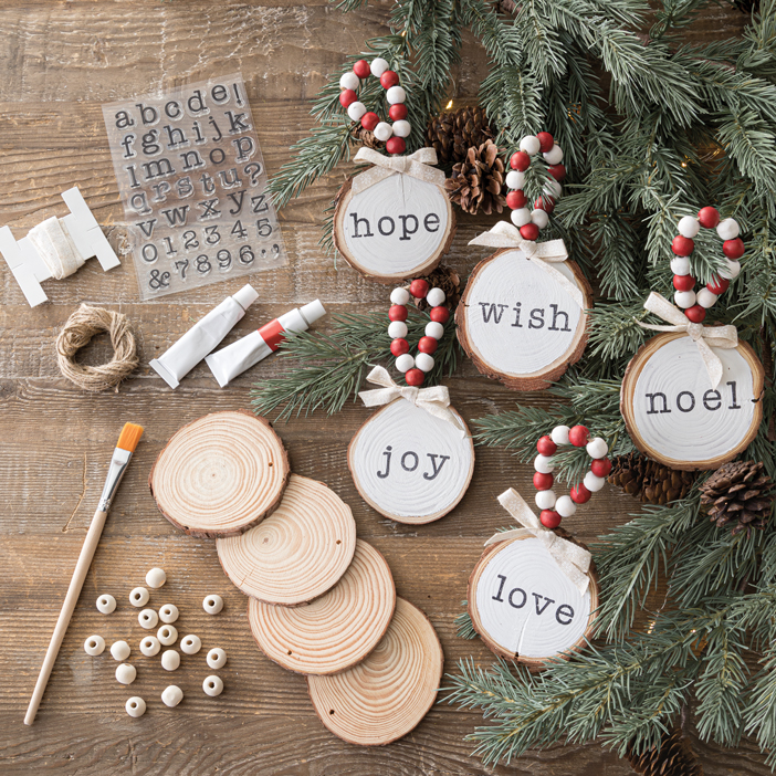 Holiday Ornament Kit, DIY Christmas Ornaments